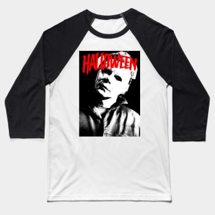 Michael Myers Halloween Baseball T-Shirt